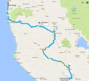 Day 4 route