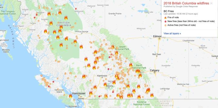 bc fire map